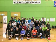 ４０人熱戦、２部は田中・仲上組（幕別）制す　全道ミニテニス交流十勝秋季大会