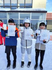 十勝勢中学女子表彰台独占など活躍、道ジュニアスキー技術選手権予選会十勝会場