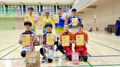 上山・梶川組（札内中）Ｖ　全十勝室内ソフトテニスＢ級男子
