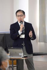 講義する齋藤調査官