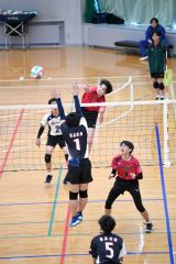 下音更、帯広合同が連覇　おおさかスポーツ杯全十勝中学バレー 12
