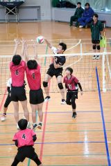 下音更、帯広合同が連覇　おおさかスポーツ杯全十勝中学バレー 13