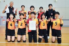 女子準優勝の札内東