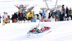 １００人超が冬遊び満喫　ナウマン全道そり大会～写真特集
