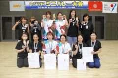 女子の部フリーの入賞チーム
