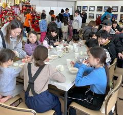 まちづくり団体が豚汁など提供　本別で地域食堂