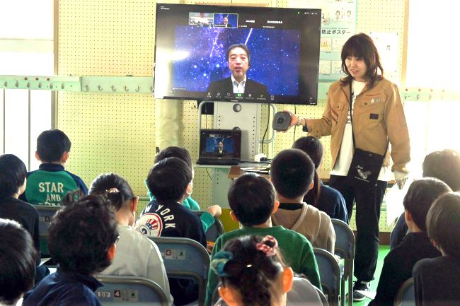 「はやぶさ２」の苦労語る　ＪＡＸＡ中澤さんが授業　帯広啓北小