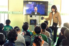 「はやぶさ２」の苦労語る　ＪＡＸＡ中澤さんが授業　帯広啓北小