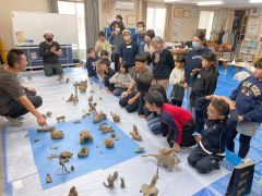 子どもたちが粘土の「動物園」　ぷれいおん粘土彫刻ワークショップ～こぼれ話