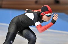 山本大会新で２年連続２冠　男子は所が２種目Ｖ　全十勝中学校スピードスケート新人戦大会