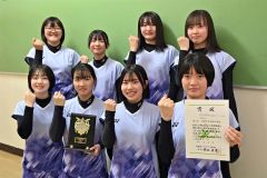 共栄中、道中学生団体対抗大会で準Ｖ　森谷・溝部組は全国大会へ　ソフトテニス