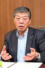 農協組合長会会長に就任した山口良一氏（須貝拓也撮影）