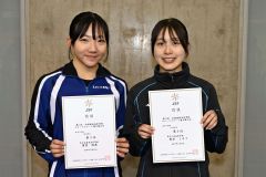 重堂（帯南商）５位、熊谷６位　女子１５００ｍ　全国高校選抜スケート