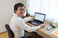 地域おこし協力隊の高橋さんが冬に移住体験住宅住み込み　士幌