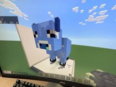 マイクラでご当地キャラ作り　ＯＣＴＶがｅスポーツイベント 3