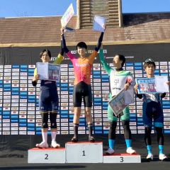 自転車ロード寺町悠希（帯南商高１年）ＪＢＣＦ全国ツアー初優勝快挙