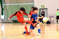 第１トーナメント決勝・ＳＨＩＫＡＯＩ―帯北ＦＣ　Ｕ１２