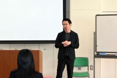 「本心を一生懸命伝えることが大事」と話す栗谷さん