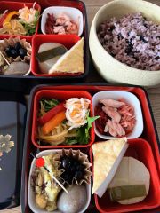 田邊さんが作って助産院に届ける弁当（田邊さん提供）