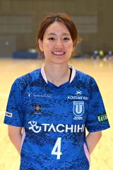 立川アスレティックＦＣレディースに所属する米山涼美（帯南町中出）