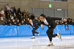 帯広スケート連盟１００周年記念イベント（金野和彦撮影）
