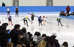 帯広スケート連盟１００周年記念イベント（金野和彦撮影）