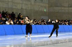 帯広スケート連盟１００周年記念イベント（金野和彦撮影）