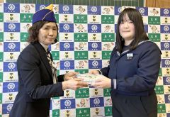 国際平和ポスターコンテストで最優秀賞　本別中の佐藤さん