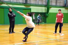 女子ハンマー投げ澤向美樹ドイツ研修合宿報告会