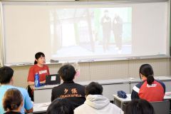 女子ハンマー投げ澤向美樹ドイツ研修合宿報告会