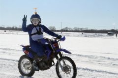 帯広スノーライディング、雪上でバイク４３台が熱走　３時間耐久レース楽しむ 12