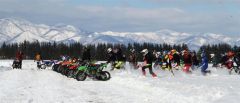 帯広スノーライディング、雪上でバイク４３台が熱走　３時間耐久レース楽しむ 15