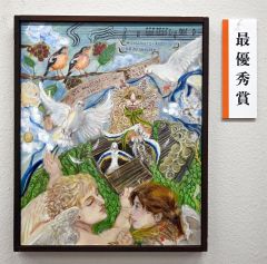 十勝高校生絵画展　力作５４点　１１日まで市民ギャラリー 3