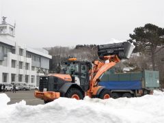 たうん　浦幌町建設業協会が除排雪ボランティア 2