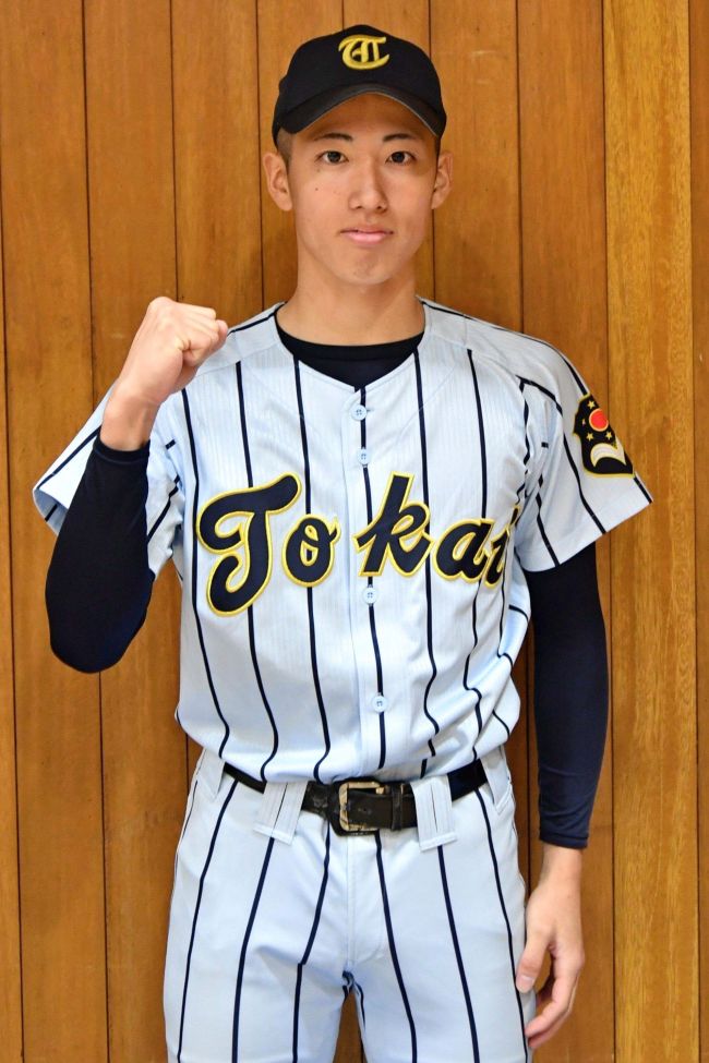 東海大札幌の砂田左漸（清水中出）センバツ甲子園に向け闘志