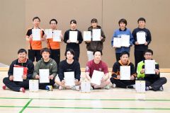 男女各部で頂点に立った選手たち
