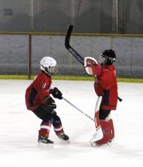 幕別浦幌のＧＫ中島空俄と前谷瑛人主将