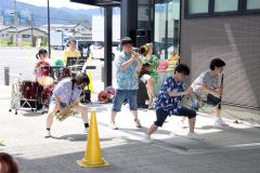 東日本大震災の教訓刻んだダンプレ交流　池田高校と岩手県山田町