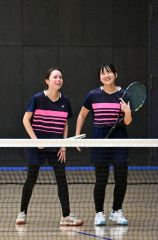 水野・牧野組Ｖ、男子は小笠原・小栗組　全十勝アンダー１４ソフトテニス春季研修大会 3