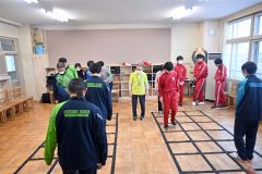 帯二中生徒　地域見守り隊とふまねっとで交流　地域支え合いへの最初の一歩 7