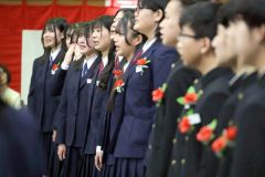 感極まり、涙が止まらない（帯広西陵、助川かおる通信員撮影）