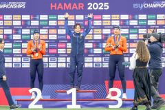 高木美帆１０００ｍ連覇　日本女子初　世界距離別スケート