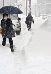 また大雪　広尾４４センチ、帯広２９センチ 12