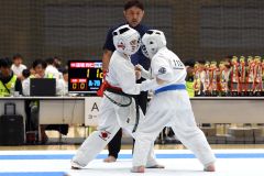 組手小学６年男子上級４０キロ以上決勝