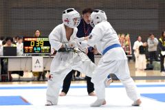 組手小学６年男子上級４０キロ以上決勝