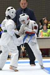 組手小学４年女子上級決勝