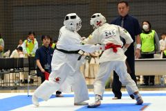 組手中学１年男子上級決勝