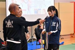 ＪＫＡのワットバイク測定体験会に十勝の高校生スピードスケート選手４４人参加 13