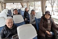 足寄町の公共交通モデルツアーに参加した上利別・愛冠方面の参加者