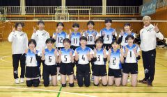 帯広選抜女子連覇に期待、男子は初Ｖ狙う　バレーボール道中学生優秀選手選抜大会２６日開幕